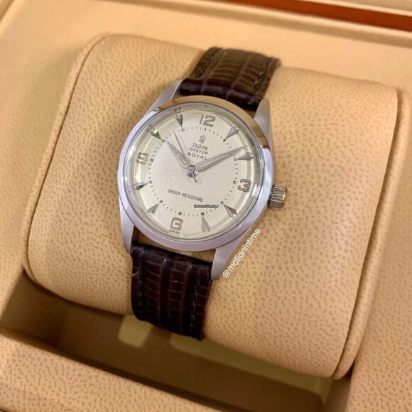 Tudor Oyster Royal 31mm Vintage Circa 1960's Silver Dial - Steel